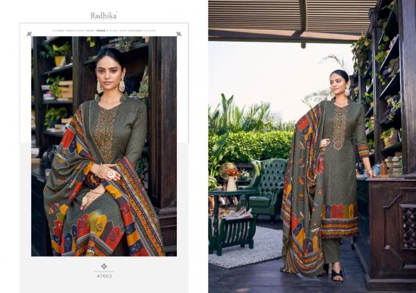 Radhika Azara Aarohi New Cotton Designer Dress Material Collection